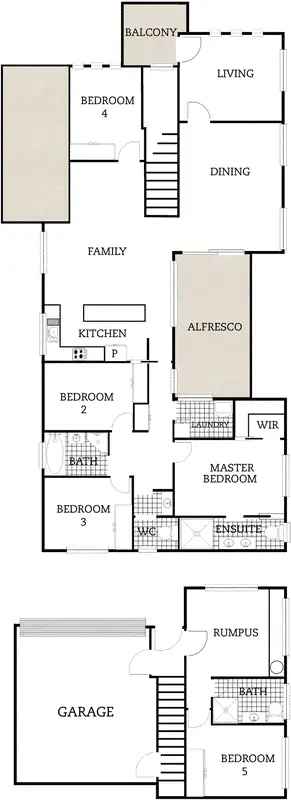 Floorplan of Homely house listing, 68 Bieundurry Street, Bonner ACT 2914