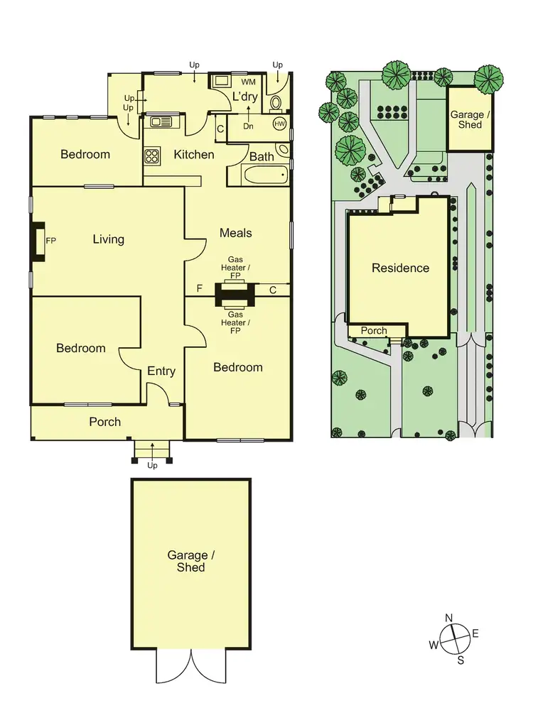 Floorplan of Homely house listing, 29 Holywood Grove, Carnegie VIC 3163