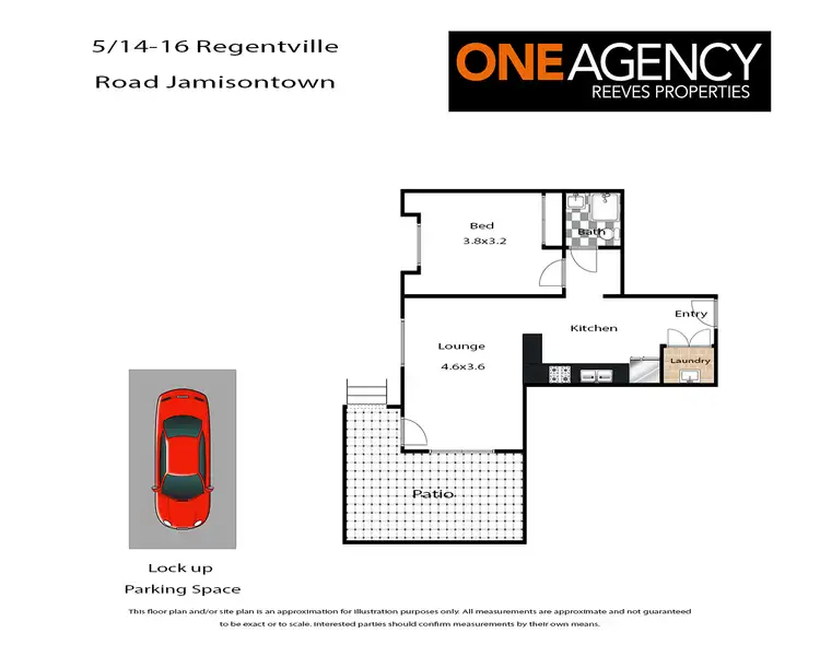Floorplan of Homely unit listing, 5/14-16 Regentville Road, Jamisontown NSW 2750