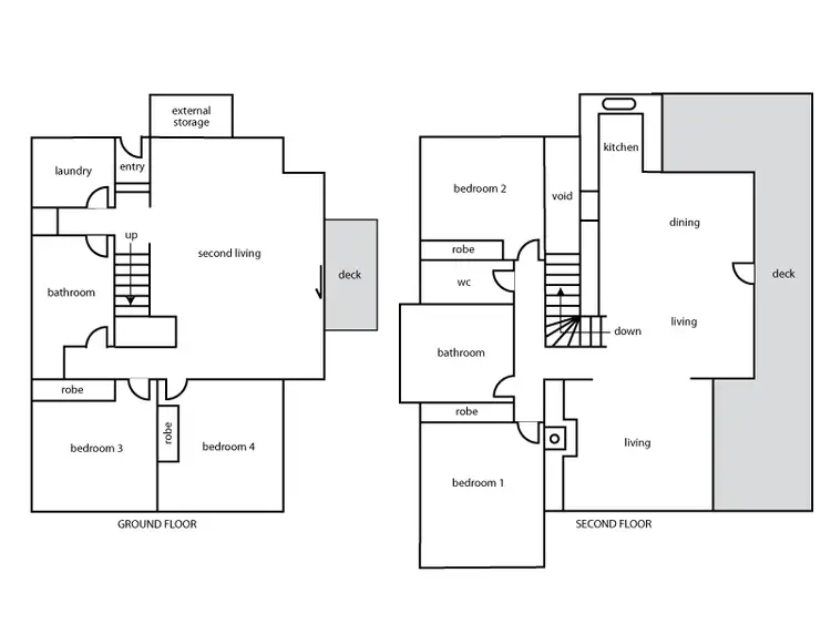 Floorplan of Homely house listing, 2 Kalbaru Drive, Fairhaven VIC 3231