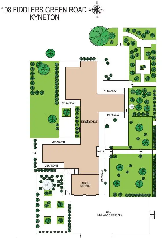 Floorplan of Homely house listing, 108 Fiddlers Green Road, Kyneton VIC 3444