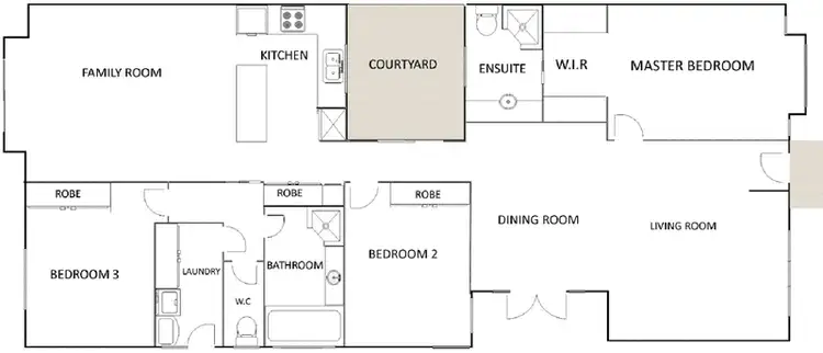 Floorplan of Homely townhouse listing, 6/1-5 Macnaughton Street, Holt ACT 2615