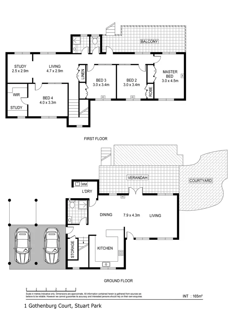 Floorplan of Homely house listing, 1 Gothenburg Court, Stuart Park NT 820