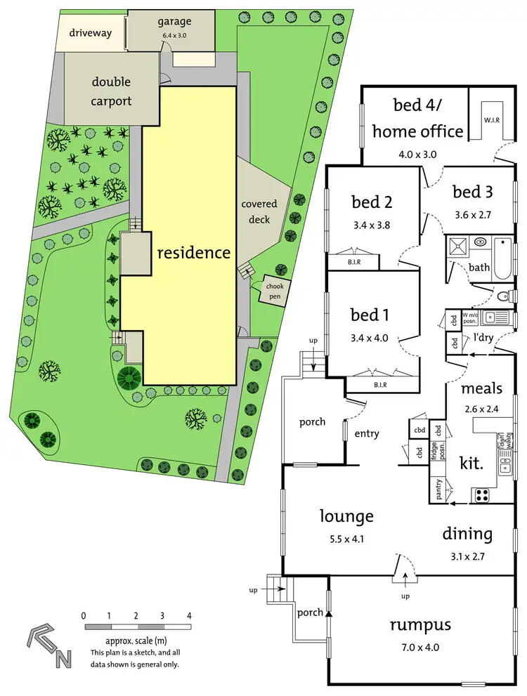 Floorplan of Homely house listing, 5 Smithdene Avenue, Ringwood East VIC 3135