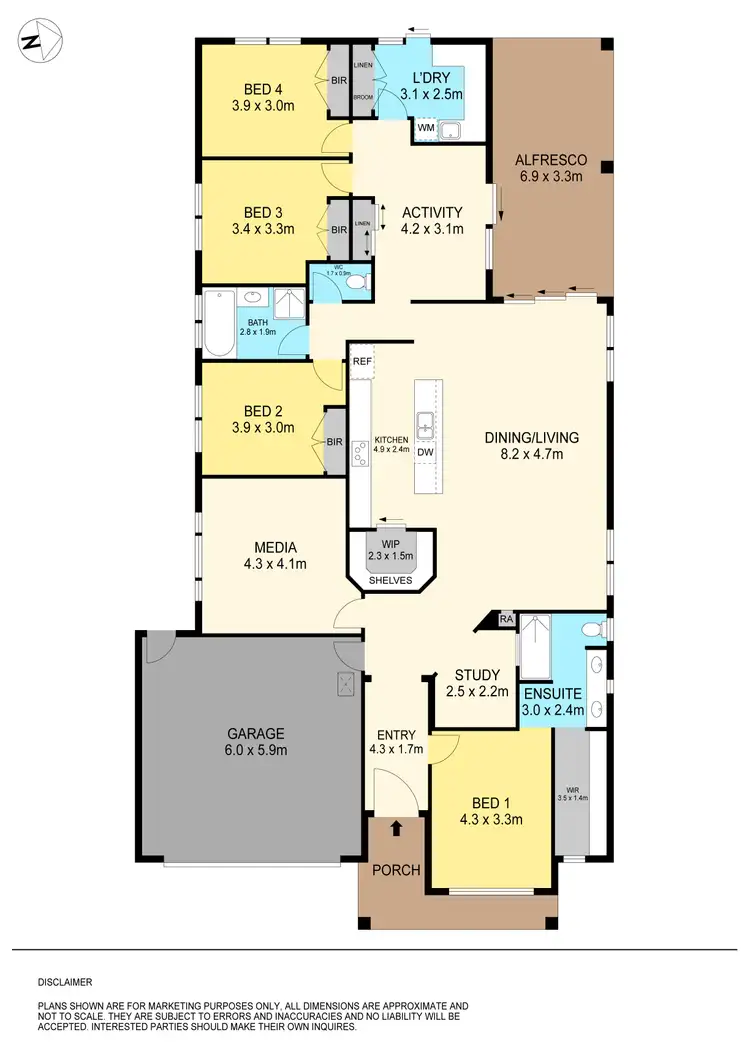 Floorplan of Homely house listing, 28 Kirby Avenue, Canadian VIC 3350