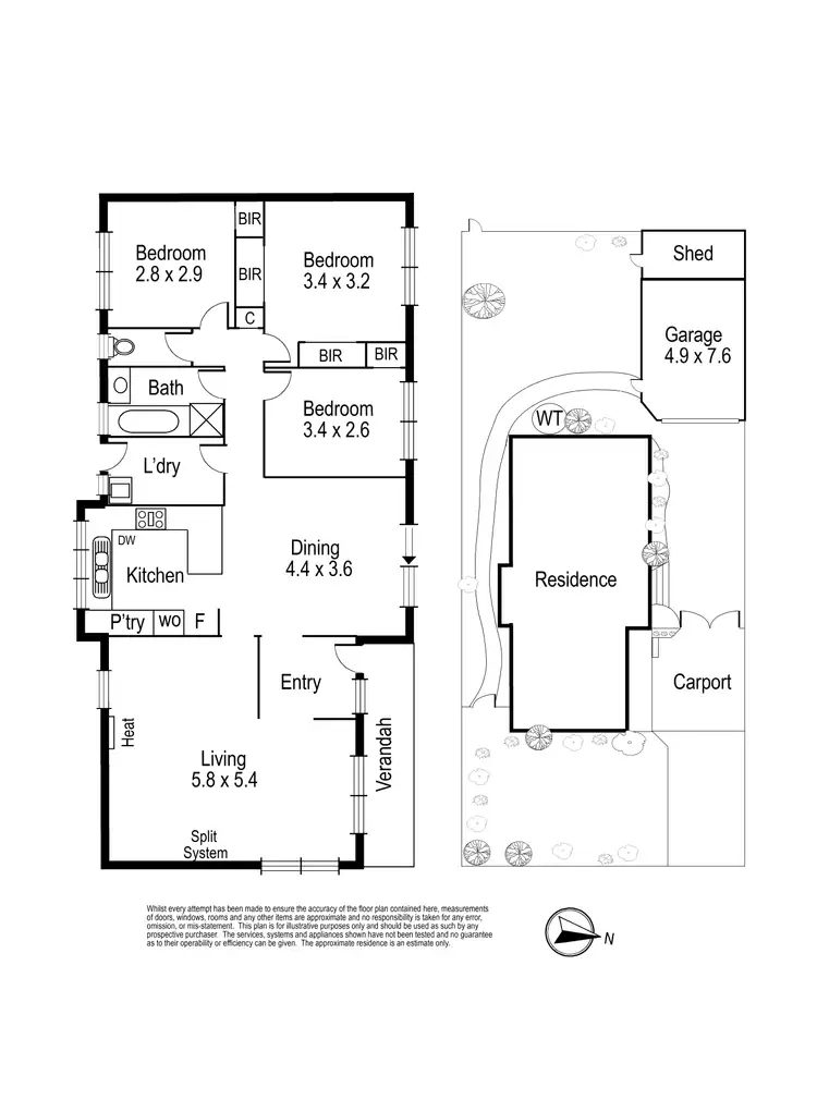 Floorplan of Homely house listing, 79 Narina Way, Epping VIC 3076