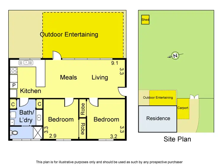 Floorplan of Homely unit listing, 6/14 Souter Street, Eltham VIC 3095
