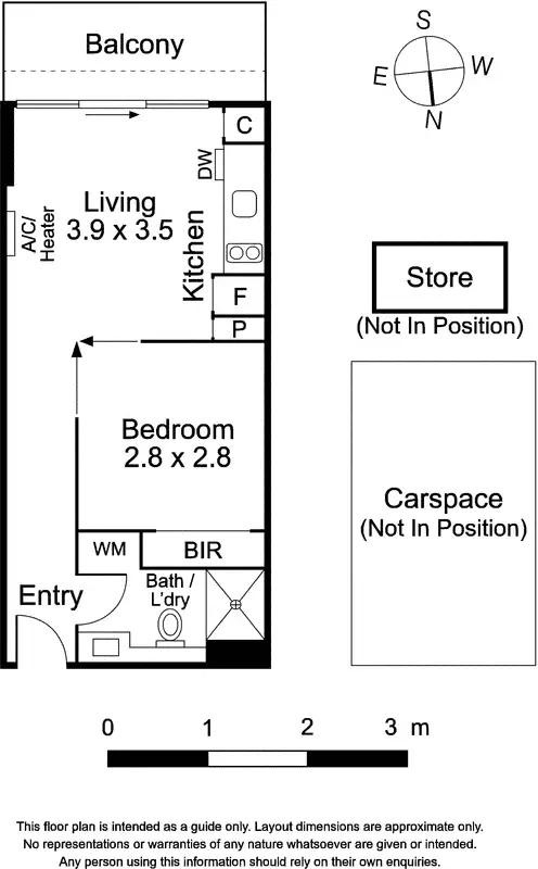 Floorplan of Homely apartment listing, 208/85-87 High Street, Prahran VIC 3181