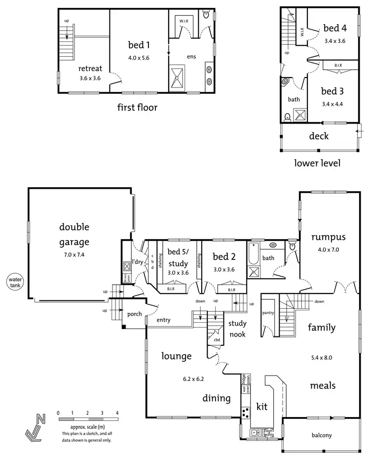 Floorplan of Homely house listing, 85-87 Richardson Road, Croydon North VIC 3136