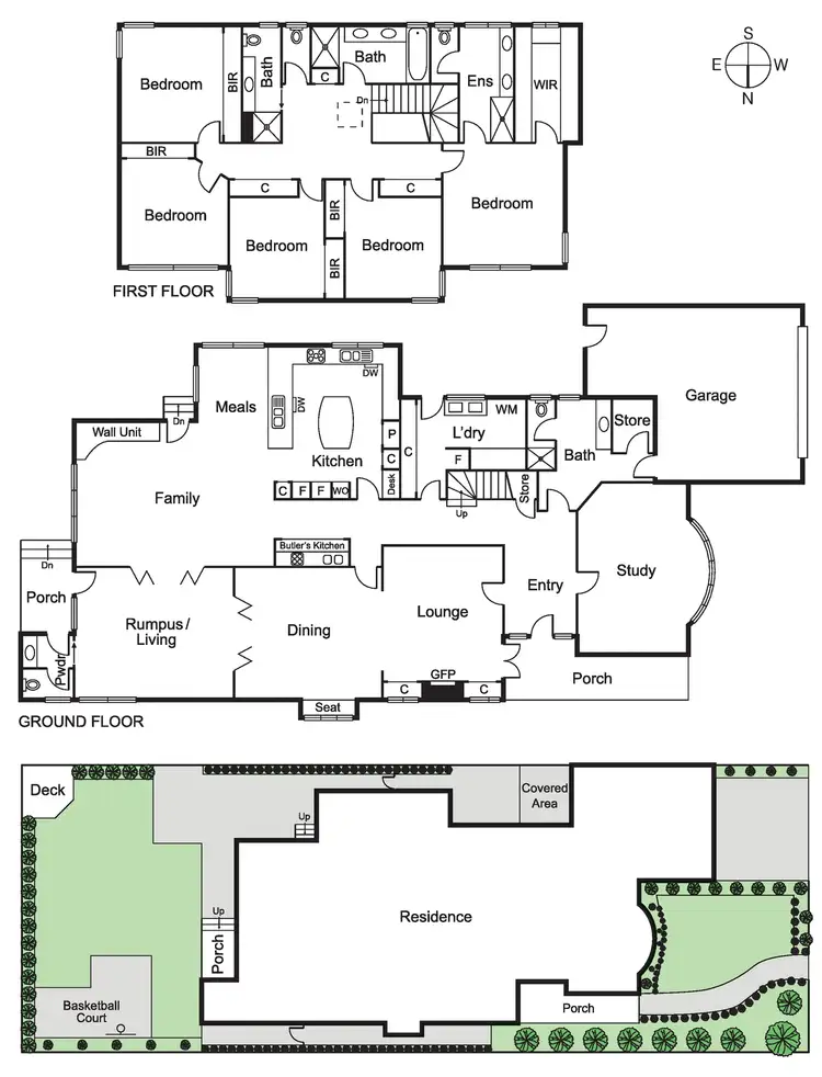 Floorplan of Homely house listing, 8 Rosemont Avenue, Caulfield North VIC 3161