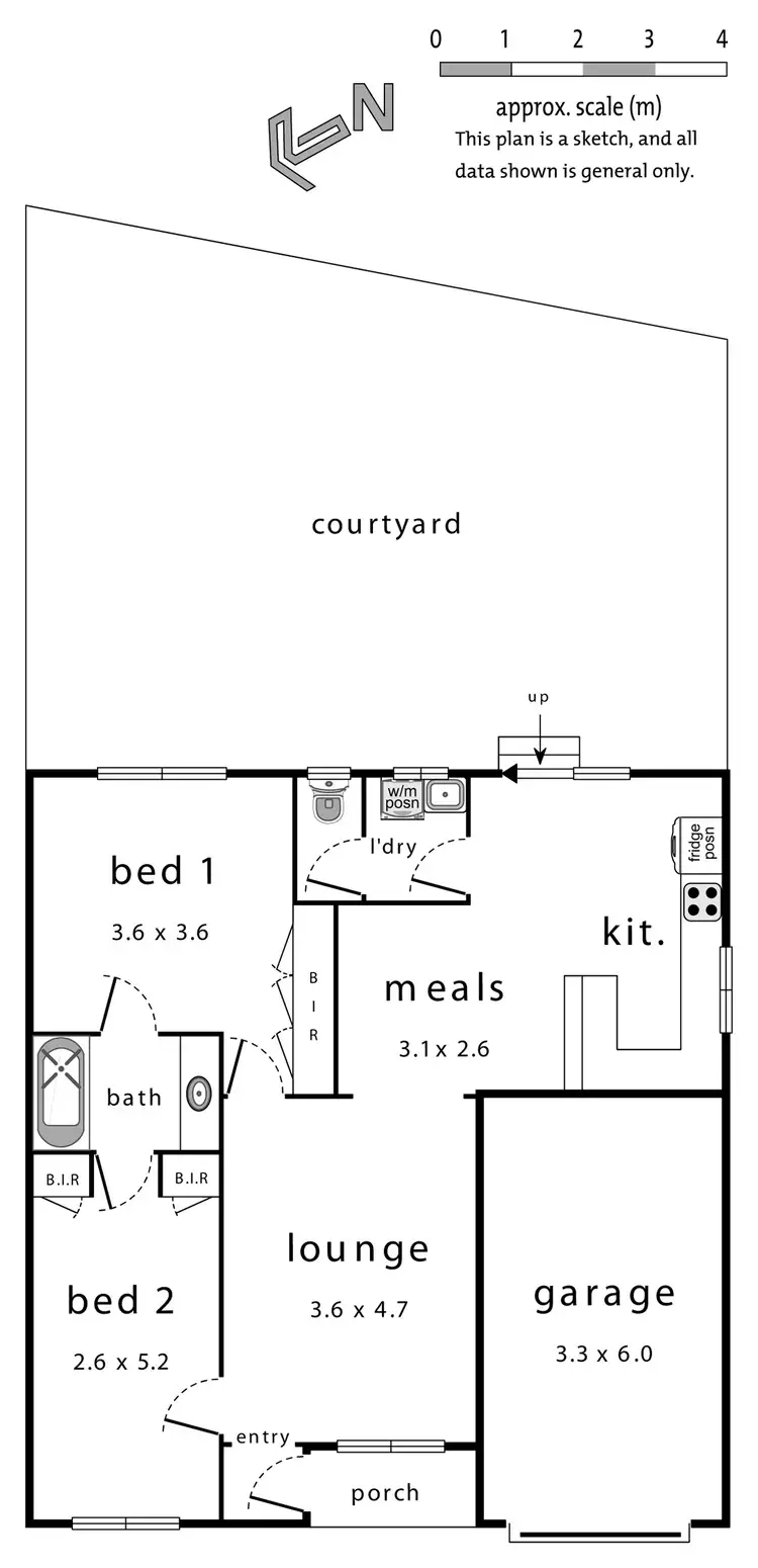 Floorplan of Homely unit listing, 23/26-32 Elmhurst Road, Bayswater North VIC 3153