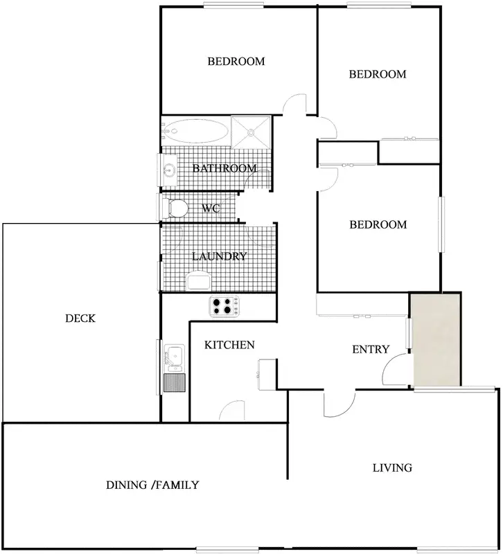 Floorplan of Homely house listing, 40 Durack Street, Downer ACT 2602