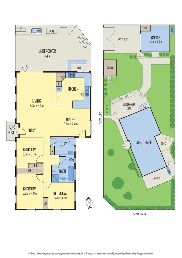 Floorplan of Homely house listing, 13 Yarra Street, Yarra Glen VIC 3775