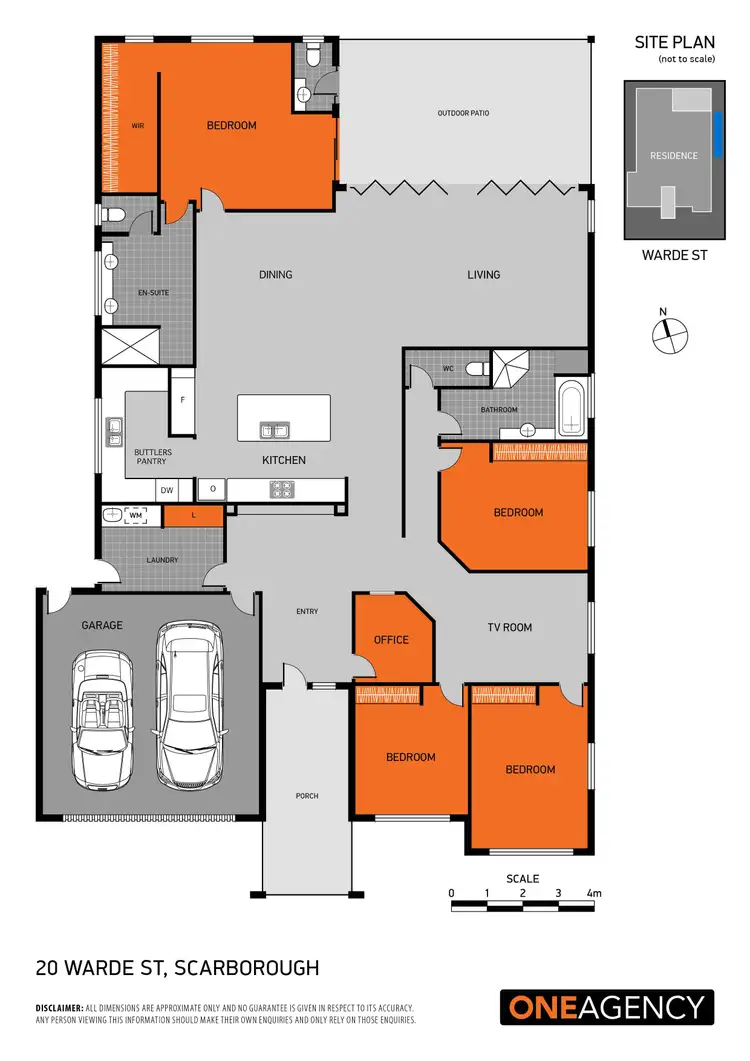 Floorplan of Homely house listing, 20 Warde Street, Scarborough QLD 4020