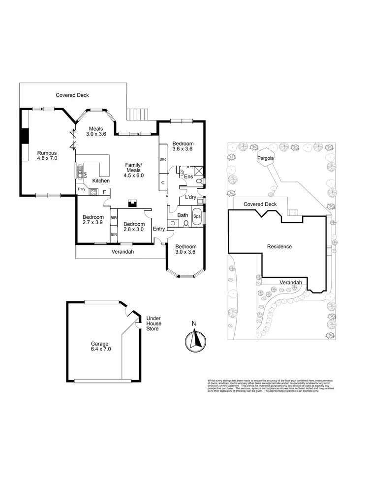 Floorplan of Homely house listing, 40 Bourke Street, Whittlesea VIC 3757