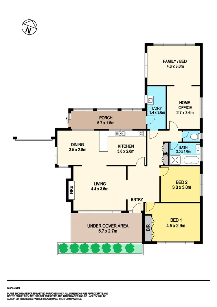 Floorplan of Homely house listing, 24 Ivanhoe Street, Wendouree VIC 3355