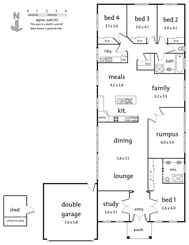 Floorplan of Homely house listing, 8 Dynes Street, Ringwood East VIC 3135