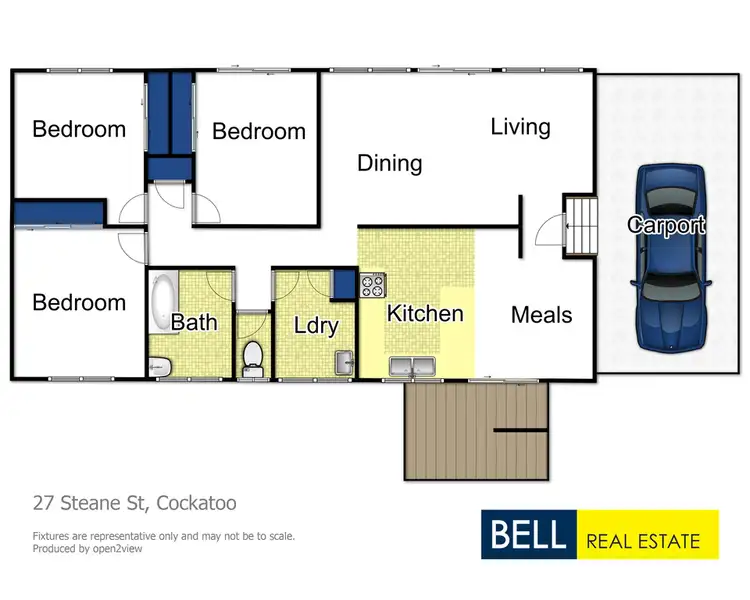Floorplan of Homely house listing, 27 Steane Street, Cockatoo VIC 3781