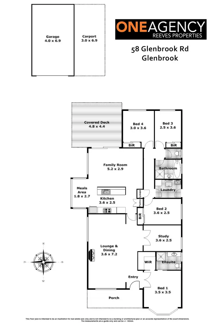 Floorplan of Homely house listing, 58 Glenbrook Road, Glenbrook NSW 2773