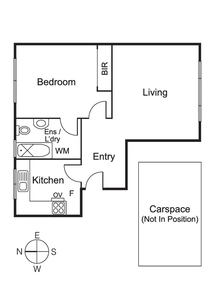 Floorplan of Homely apartment listing, 6/44 Alexandra Street, St Kilda East VIC 3183