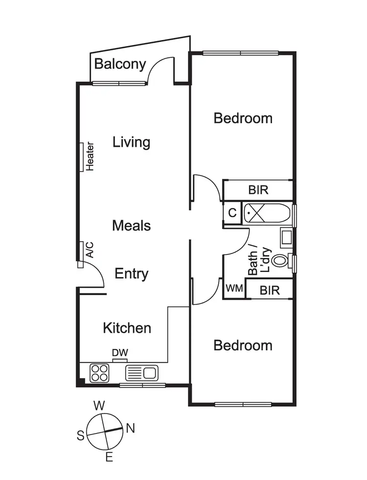 Floorplan of Homely apartment listing, 10/22 Westbury Street, St Kilda East VIC 3183