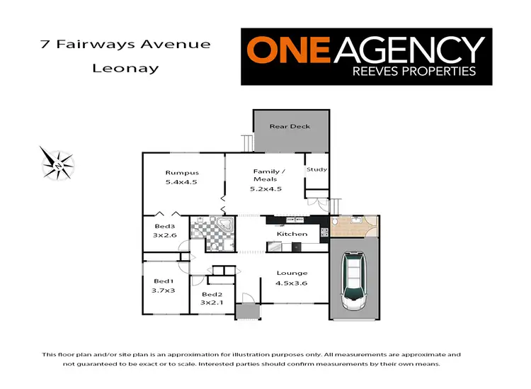Floorplan of Homely house listing, 7 Fairways Avenue, Leonay NSW 2750