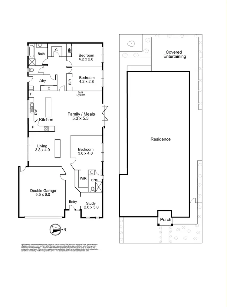 Floorplan of Homely house listing, 6 Oakwood Street, Mernda VIC 3754