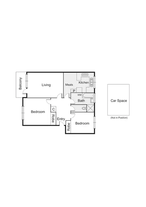Floorplan of Homely apartment listing, 4/142 Alma Road, St Kilda East VIC 3183
