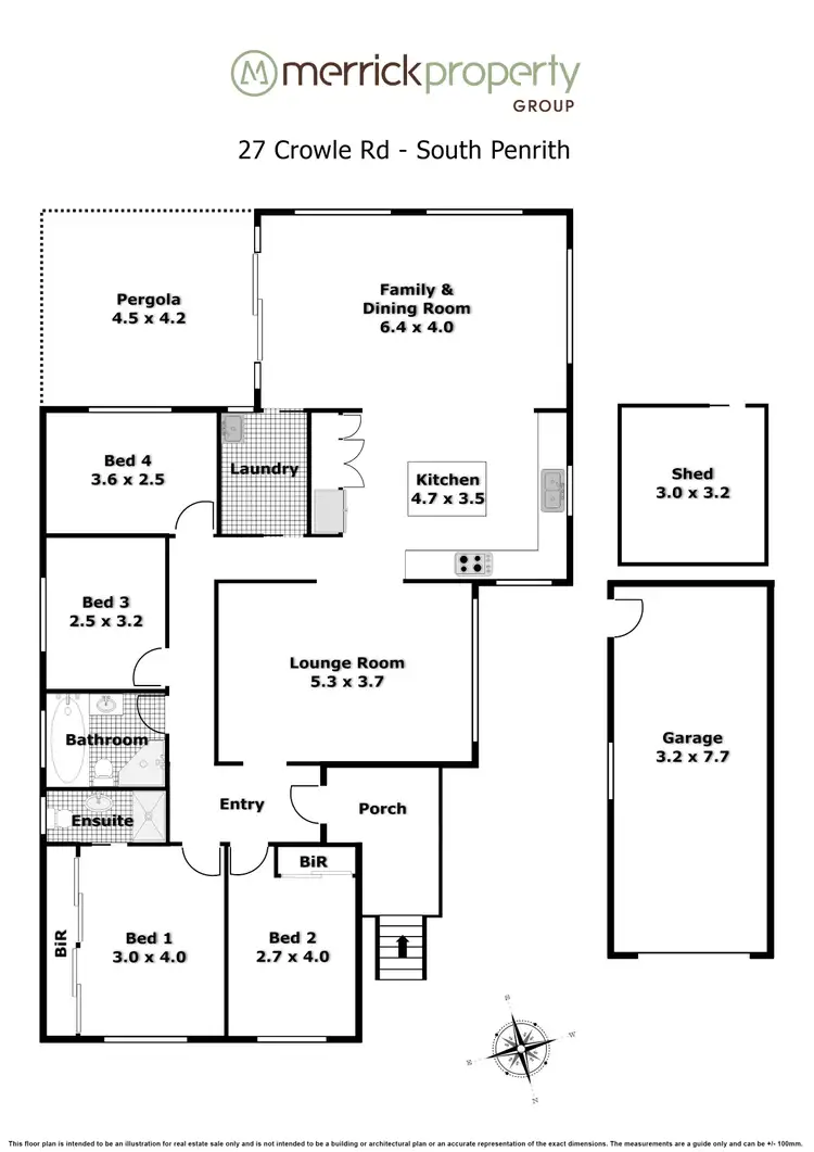 Floorplan of Homely house listing, 27 Crowle Road, South Penrith NSW 2750