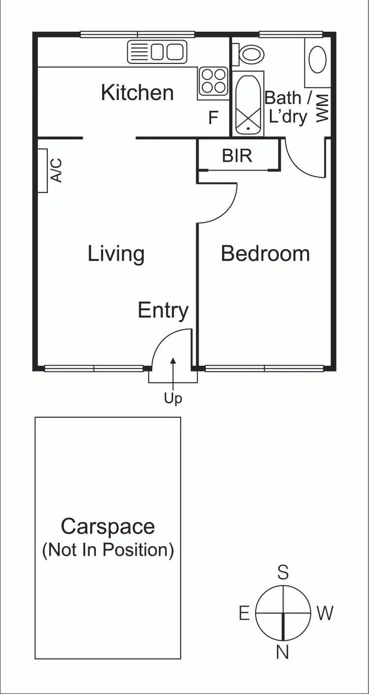 Floorplan of Homely apartment listing, 3/10 Ormond Road, Ormond VIC 3204