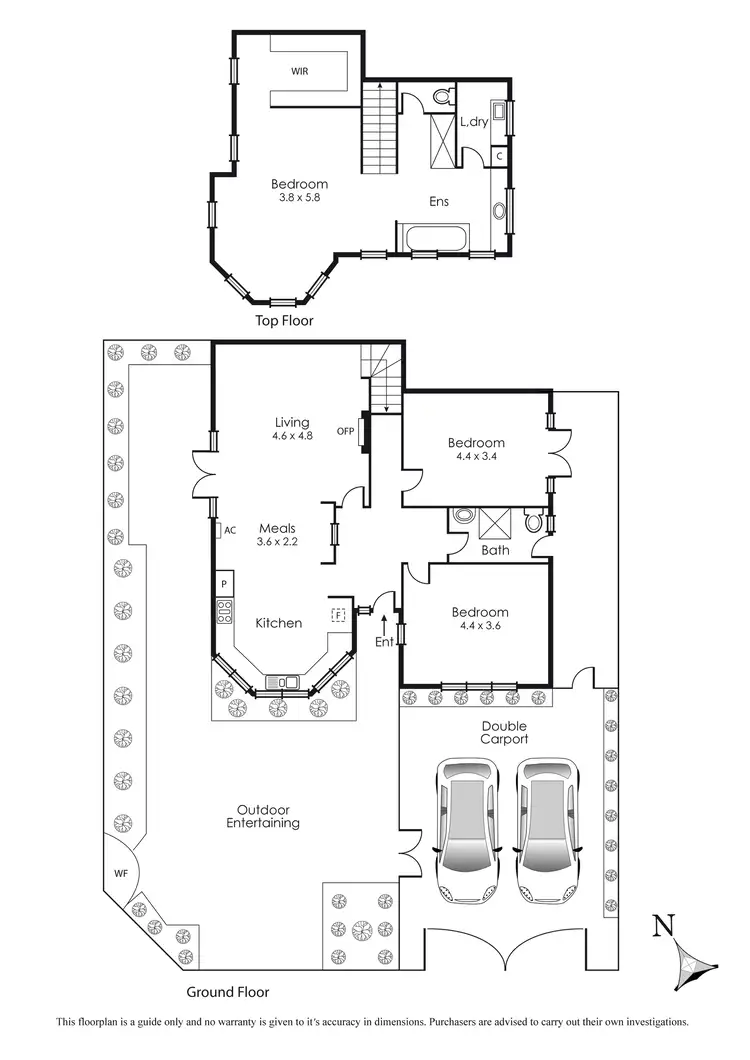 Floorplan of Homely townhouse listing, 11 Tulip Street, Black Rock VIC 3193
