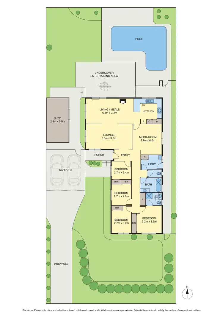 Floorplan of Homely house listing, 15 Calendonia Drive, Eltham North VIC 3095