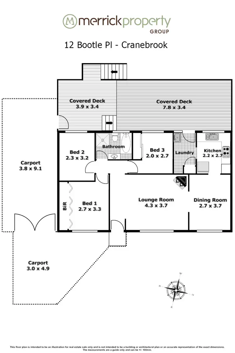 Floorplan of Homely house listing, 12 Bootle Place, Cranebrook NSW 2749