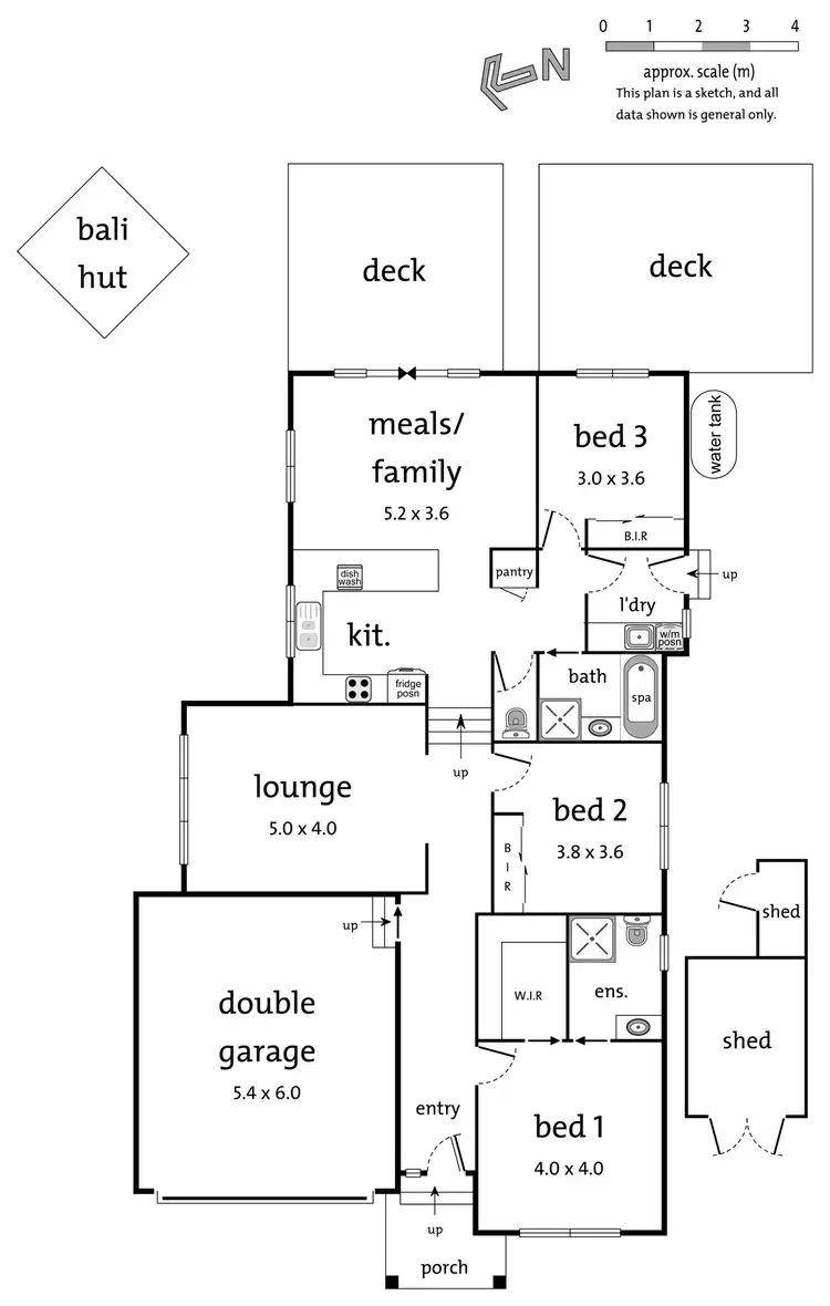 Floorplan of Homely townhouse listing, 3/150 Wonga Road, Ringwood VIC 3134