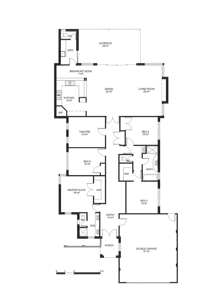 Floorplan of Homely house listing, 11 Broadway, Pelican Point WA 6230