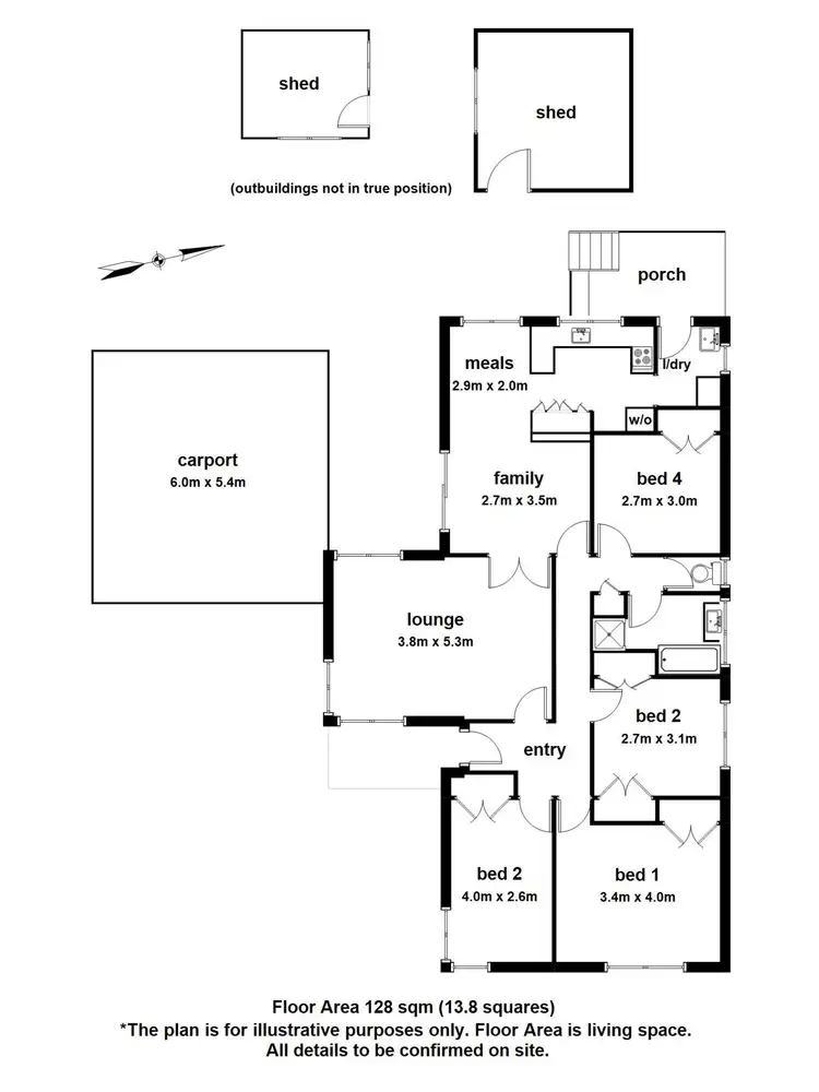 Floorplan of Homely house listing, 27 Bourke Street, Mount Evelyn VIC 3796