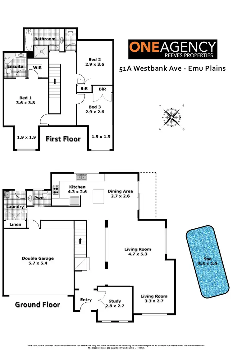 Floorplan of Homely house listing, 51A Westbank Avenue, Emu Plains NSW 2750