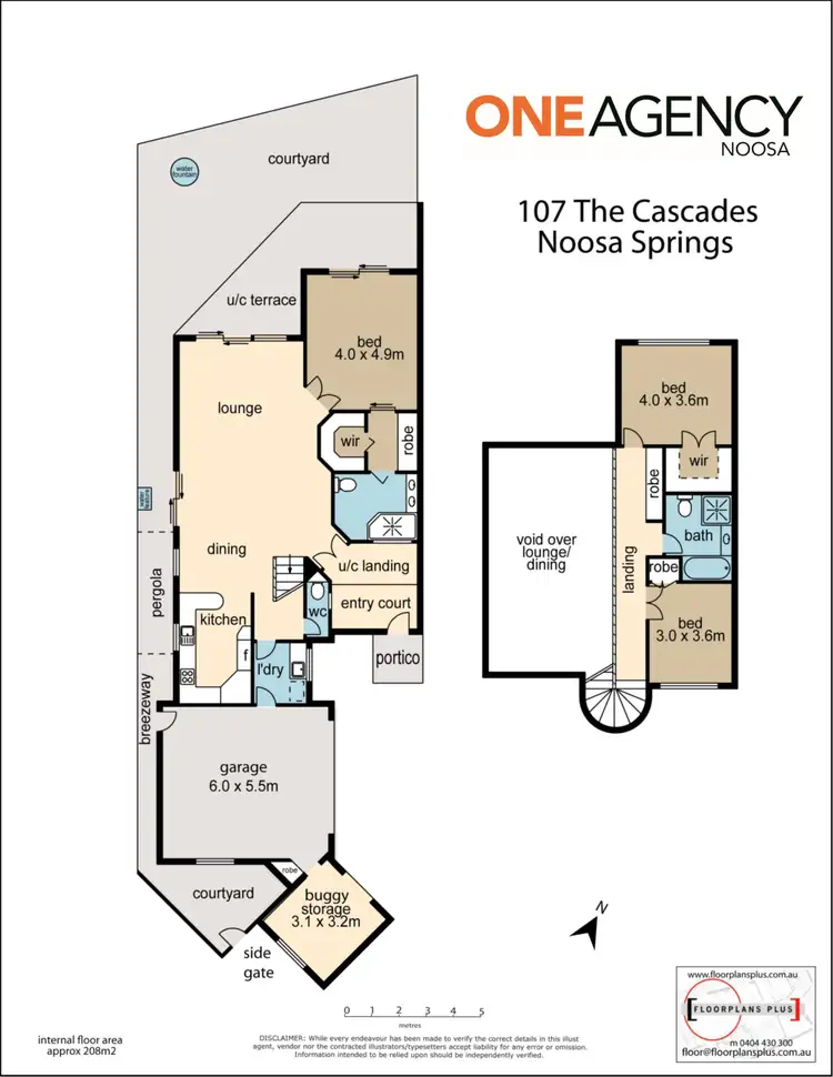 Floorplan of Homely unit listing, 107/61 Noosa Springs Drive, Noosa Heads QLD 4567