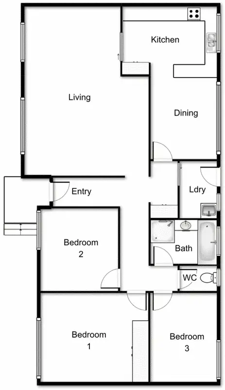 Floorplan of Homely house listing, 69 Tyrrell Circuit, Kaleen ACT 2617