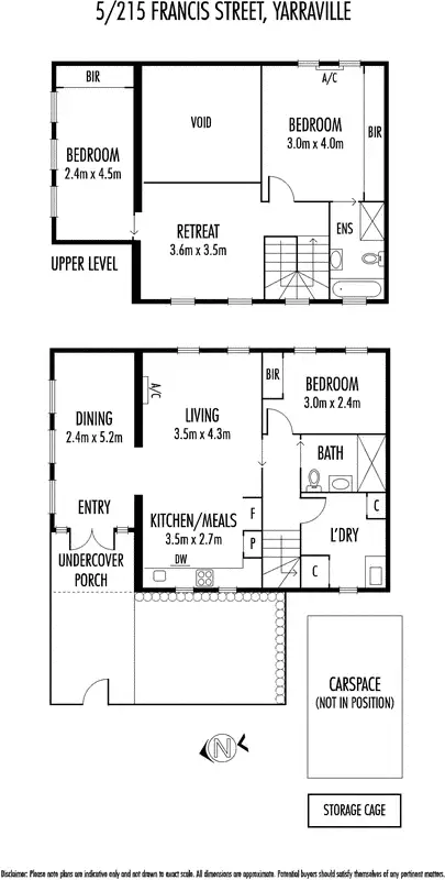 Floorplan of Homely house listing, 5/215 Francis Street, Yarraville VIC 3013