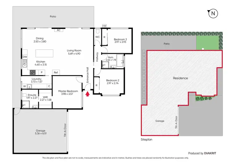 Floorplan of Homely house listing, 5A Clovelly Avenue, Rosebud VIC 3939
