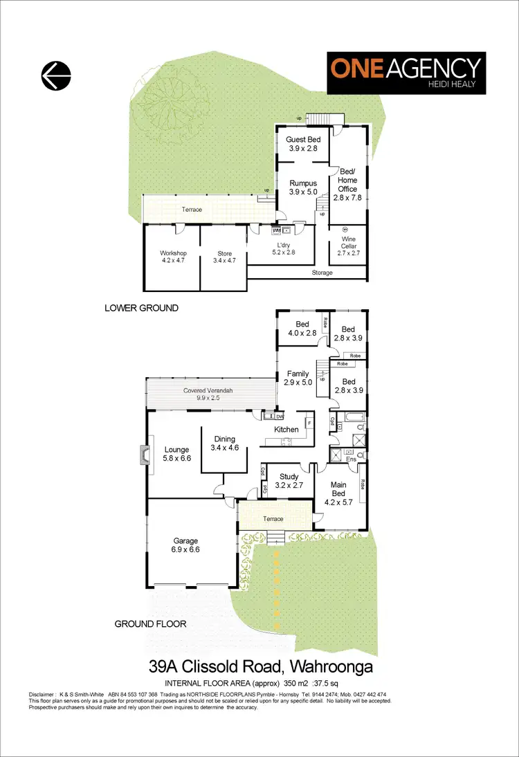 Floorplan of Homely house listing, 39A Clissold Road, Wahroonga NSW 2076