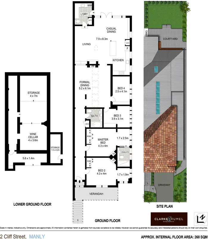 Floorplan of Homely house listing, 2 Cliff Street, Manly NSW 2095