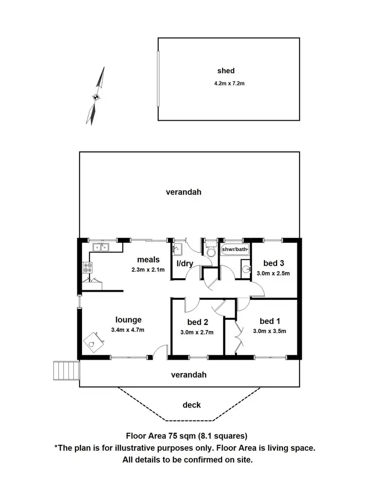 Floorplan of Homely house listing, 29 Christine Street, Millgrove VIC 3799