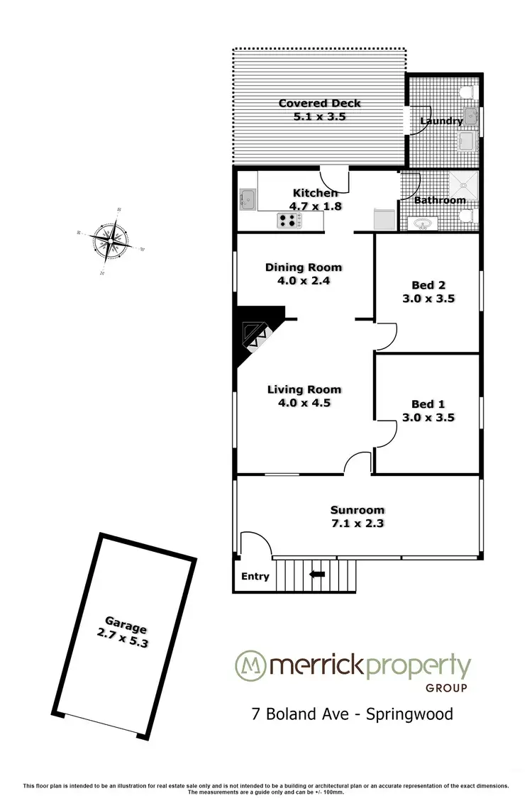 Floorplan of Homely house listing, 7 Boland Avenue, Springwood NSW 2777