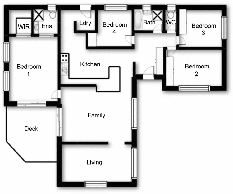 Floorplan of Homely house listing, 12 Kerferd Street, Watson ACT 2602