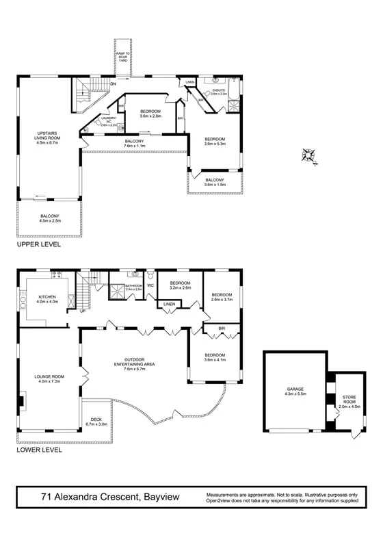 Floorplan of Homely house listing, 71 Alexandra Crescent, Bayview NSW 2104