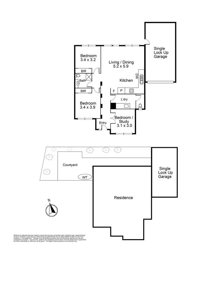 Floorplan of Homely unit listing, 7/7 Old Plenty Road, South Morang VIC 3752