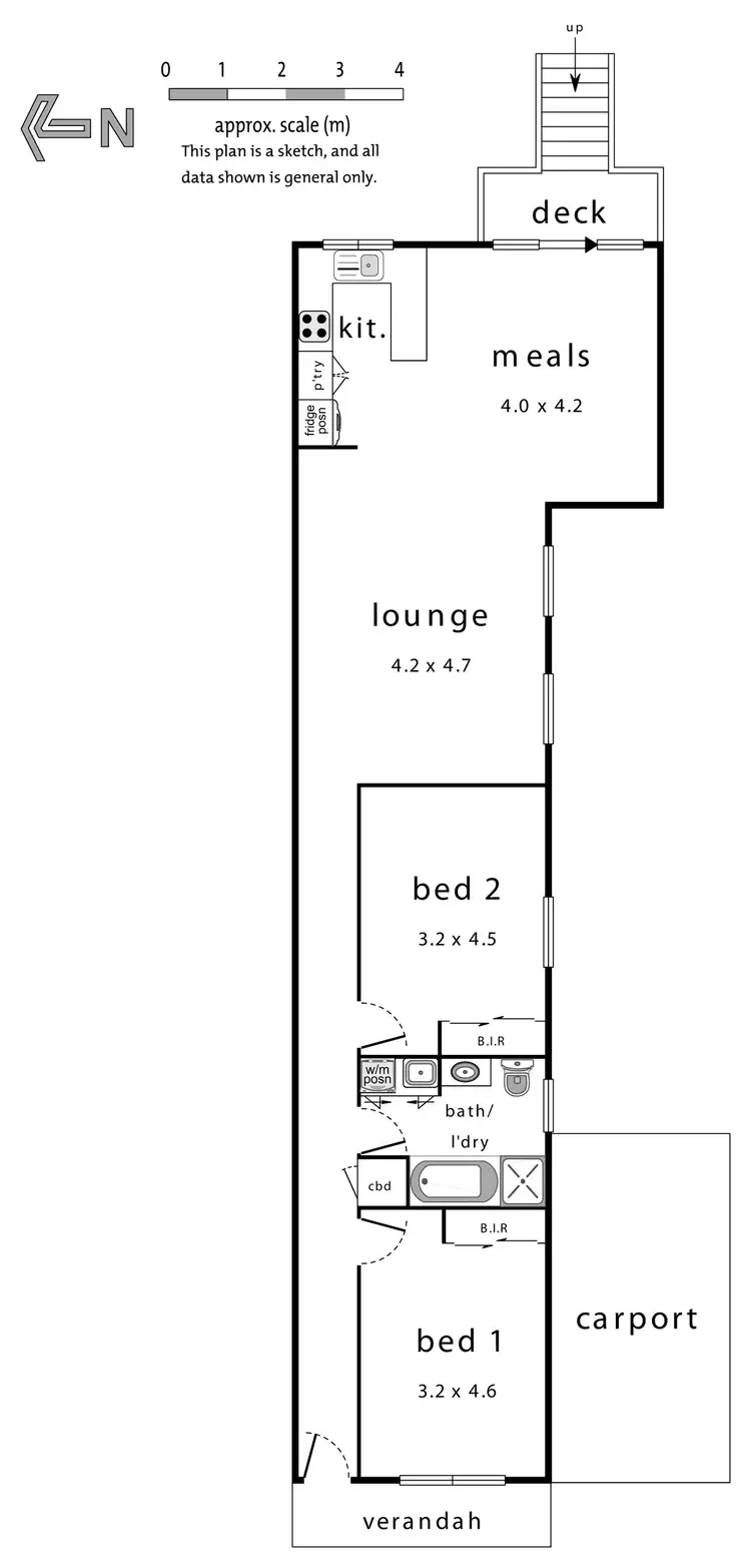 Floorplan of Homely house listing, 19A Ford Street, Ringwood VIC 3134