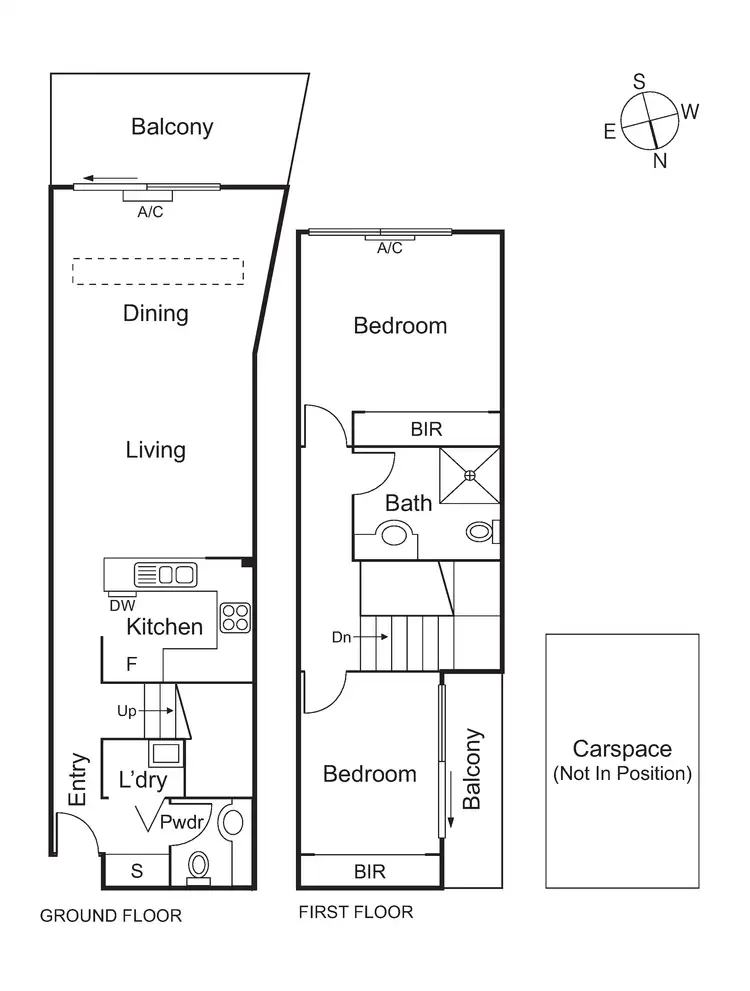 Floorplan of Homely apartment listing, 6/1036 North Road, Bentleigh East VIC 3165
